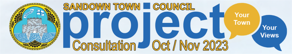 Sandown Town Council Project Consultation 2023 Poster